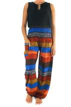 Striped Harem Pants, Hippie Pants, Boho Pants, Striped Pants - £13.58 GBP