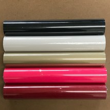 1 to 6 Roll 12&quot; x 5FT HTV Iron On Heat Transfer Vinyl for T shirts Bags Cricut  - £7.02 GBP+