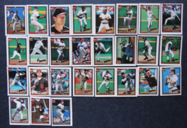1991 Topps Micro Mini San Diego Padres Team Set of 27 Baseball Cards - £3.14 GBP
