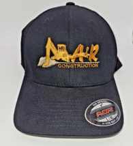 A&amp;R Construction FLEXFIT S/Medium Hat fitted Baseball Cap black New old ... - $12.63
