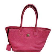 Dooney Bourke Dark Pink Embossed Logo  Large  Handbag Tote Shoulder Bag - $911.74 MXN