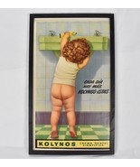 Vintage Kolynos Crema Dental Cientifica Frame Color Print Toddler Brushi... - $247.49