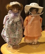 Gorham China Dolls Dotted Swiss/Lavender &amp; Lace - £7.52 GBP