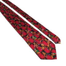 Specialties Hallmark Reindeer Mens Necktie Tie Christmas Lights Work Dad Gift - £22.42 GBP