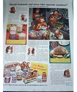 Borden Products Elsie The Borden Cow Advertising Print Ad Art 1952 - $10.83 CAD