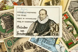 1920&#39;s Germany Coin of Necessity 25pc Famous People - Bad Driburg,Halle,... - $104.20