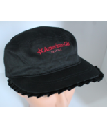 American Girl Seattle Girl&#39;s Black Strapback Cap W/Embroidered Logo One ... - £6.75 GBP