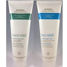 AVEDA Foot and Hand Relief Moisturizing Creme 250ml 8.5oz (lotion cream) Pro Siz - £70.26 GBP