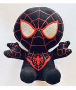 TY Spider-Man Plush 6&quot; Black Red Miles Morales Silver Glittery Eyes - €6,75 EUR