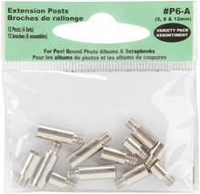 Pioneer Album Extension Posts 5mm, 8mm And 12mm Variety Pack, 1 Pack of ... - $60.79