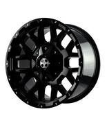 Velox Wheel Grenade 536247 20x9 Gloss Black Rivet Milling 12-135/139.7 E... - $3,132.92 MXN