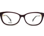Fendi Eyeglasses Frames FF0233 S85 Purple Grey Gold Full Rim Cat Eye 54-... - £93.02 GBP