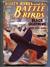 Dusty Ayres and His Battle Birds 7/1934-Popular-First issue Aviation pulp mag - £256.79 GBP