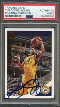 2018 Donruss Basketball #132 Thaddeus Young Signed Card AUTO PSA Slabbed Pacers - £39.95 GBP