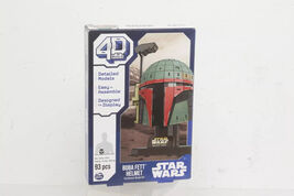 Star Wars Boba Fett 4D Build Model Kit 93pc 3D Puzzle Spin Master 2023 NEW - $9.38