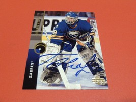 1994-95 U. D. Dominik Hasek Signed #285 Sabres Hockey Nm / Mint Or Better - £119.89 GBP
