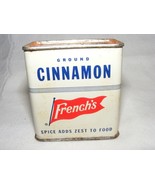 Vintage French&#39;s Cinnamon Spice Can - $371.16 MXN