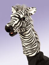 Zebra Stage Puppet - Folkmanis (2565) - $22.49