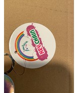 1 Pink Unicorn Puffy Keychains *NEW* ddd1 - €6,88 EUR