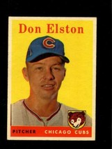 1958 Topps #363 Don Elston Exmt Cubs Nicely Centered *SBA1235 - £9.40 GBP