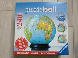 Ravensburger Puzzle Ball 240pc World Globe Jigsaw Puzzle - £19.34 GBP