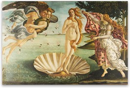 The Birth Of Venus Poster - Abstract Painting Modern Canvas Art Wall Decor For - £31.13 GBP