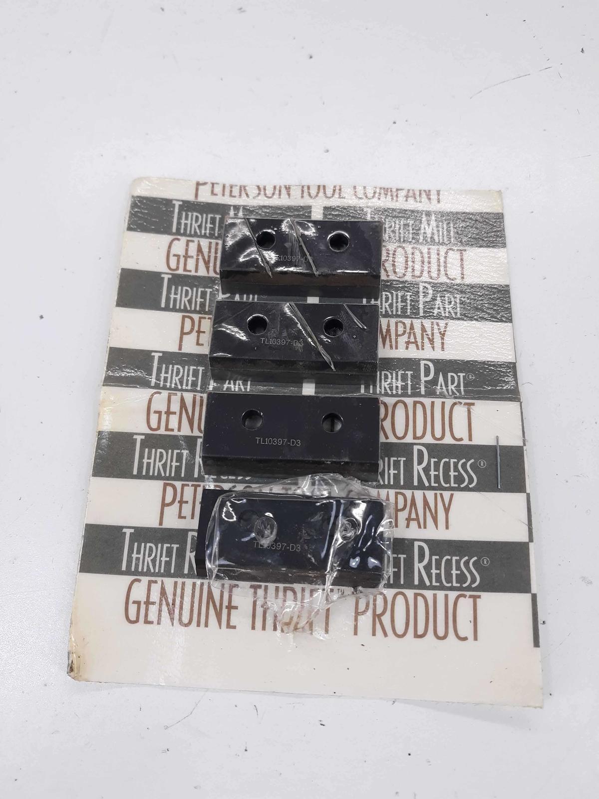 Peterson Tool TL10397-D3 Thriftform Insert cutter 4pcs  - $45.00