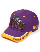 Prairie View A&amp;M Baseball Cap Hat Adjustable Swac Hbcu Pvamu Panthers - £19.36 GBP