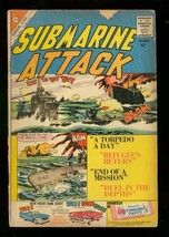 SUBMARINE ATTACK #24 1960-CHARLTON WAR COMICS-GLANZMAN G - $25.22
