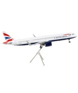 Airbus A321neo Commercial Aircraft &quot;British Airways&quot; White with Tail Str... - $2,670.22 MXN