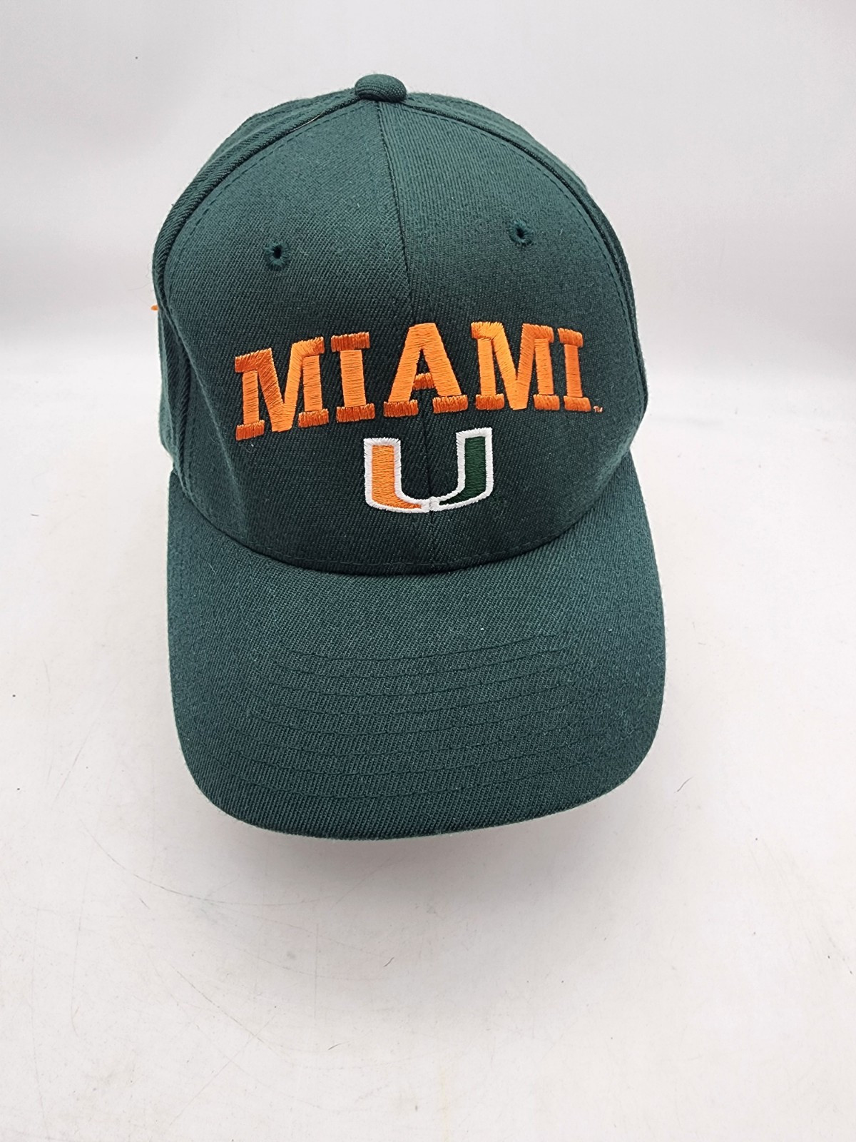 Flexfit Cap/hat S/M Green Miami U By YUPOONG  - $11.53