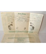 Vintage Cabbage Patch Kids Birth Certificate Adoption Papers Stuart Flyn... - £6.62 GBP