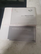 MAXIMA    2013 Owners Manual 682685Tested - $44.55