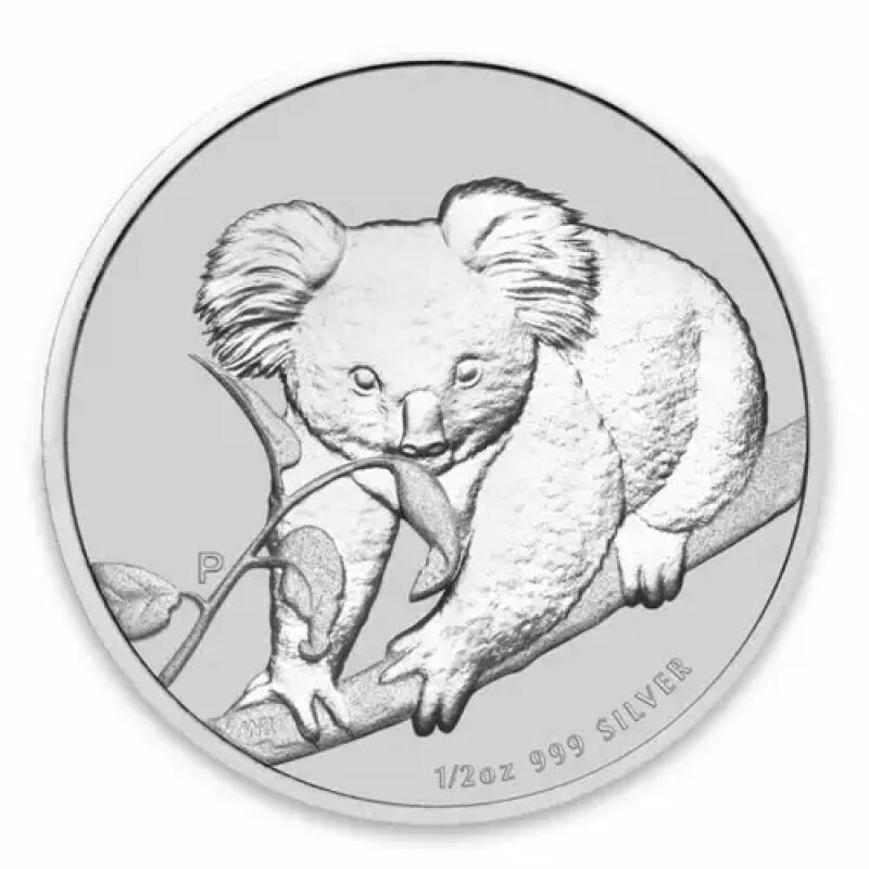 2010 1/2 oz Australia Silver Koala (BU) In Capsule - $37.97