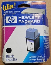 New Genuine HP 51625A Black Ink Cartridge EXP 06/1999 DeskJet DeskWriter - £6.18 GBP