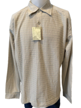 Matinique Beige Gillian Long Sleeve Polo Shirt, Men&#39;s Size XL, NWT - $317.87 MXN