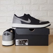 Nike Mens Size 12 Air Jordan 1 Low Golf Shadow Black Grey DD9315-001 - £212.09 GBP