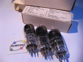 7167 Vacuum Tube Valve Tungsol - Original White Box Tested Qty 3 - $10.92