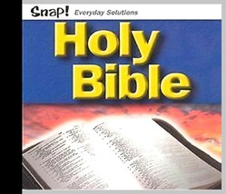 Snap! Holy Bible Brand New Sealed Cd Rom Software For Windows 98 Old Stock - £7.71 GBP