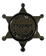 Illinois State Police Trooper Badge Hat Cap Lapel Pin PO-514 (3) - $6.03 CAD+