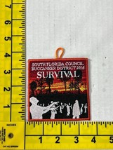 South Florida Council Buccaneer District 2016 Survival BSA Boy Scout Loop Patch - £11.87 GBP