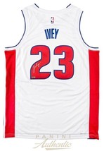 Jaden Ivey Autographed Detroit Pistons White Nike Swingman Jersey Panini - £320.50 GBP