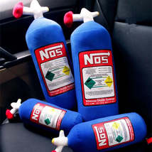 NOS Nitrous Oxide Bottle New Plush Toys Pillow Stuffed Soft Turbo JDM Cu... - $6.06+