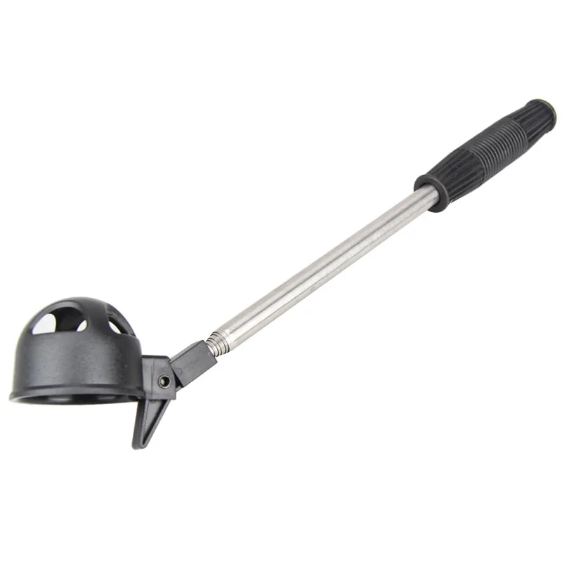 Sporting 2M Golf Ball Pick Up Portable Telescopic Stainless Steel Shaft Scoop Re - £23.84 GBP