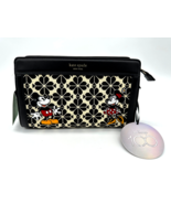 Disney X Kate Spade Mickey Minnie Mouse Flower Jacquard Medium Crossbody... - $227.69