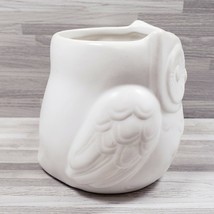 Threshold Stoneware Owl 10 oz. Coffee Mug Cup Beige - £11.29 GBP