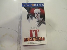 1998 Stephen King&#39;s IT VHS horror home video 0085391615835 Penny Wise - £39.33 GBP