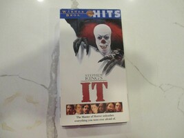 1998 Stephen King&#39;s IT VHS horror home video 0085391615835 Penny Wise - £39.32 GBP