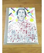 BAM! American Psycho Bateman 8x10 Fan Art Print #1389/2200 Signed by Art... - £11.70 GBP