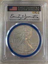 2023- American Silver Eagle- PCGS- MS70- FDOI- Mint Designer- Emily Damstra - £149.37 GBP